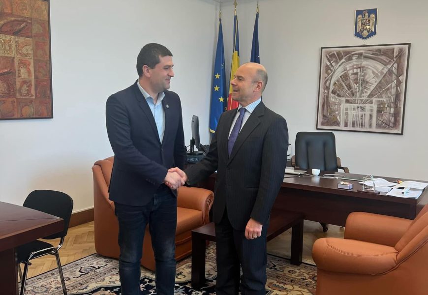 Miruță, întâlnire cu ambasadorul Italiei la București Miruță, întâlnire cu ambasadorul Italiei la București