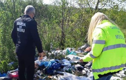 Sancțiune de mii de lei aplicată de Garda de Mediu Gorj 