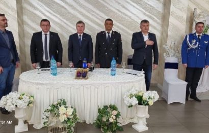 Jandarmeria Gorj a celebrat împlinirea a 175 de ani de la înființarea Jandarmerie Române 