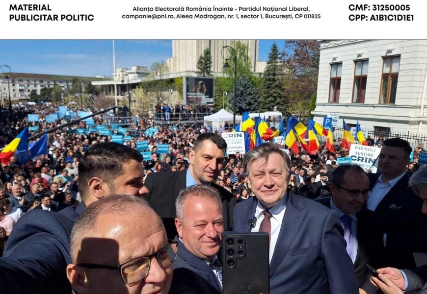 Mesajul de susținere transmis de Iordache pentru Crin Antonescu 