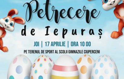 Petrecere de Paște, organizată la Primăria Ciuperceni 