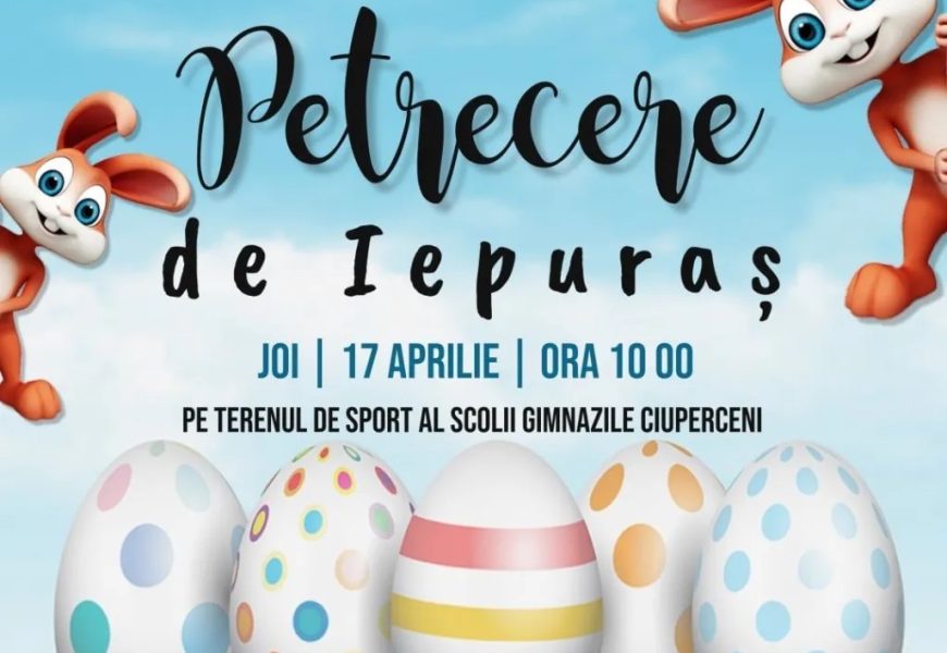 Petrecere de Paște, organizată la Primăria Ciuperceni 