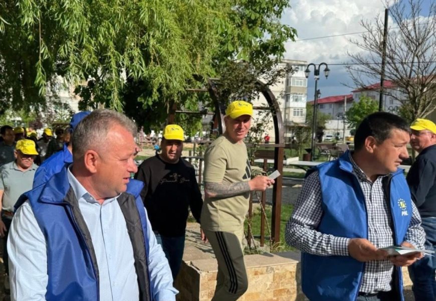 Iordache, în campanie la Turceni Iordache, în campanie la Turceni